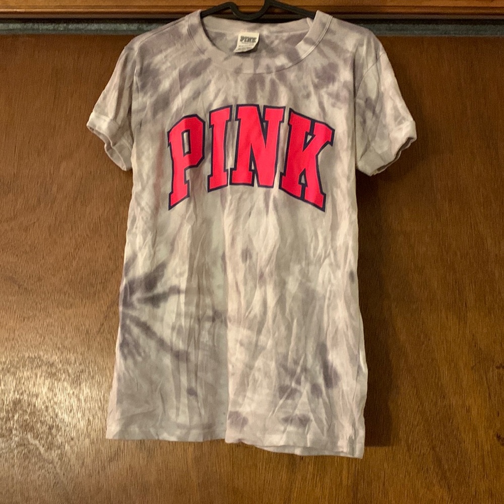 pink tye dye shirt